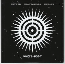 White Boat #1 7 Inch Vinyl Signed (Dstlry) Snyder Francavilla Heroux
