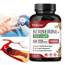 Berberine Supplement 1200mg per Serving - High Absorption Heart Health Support