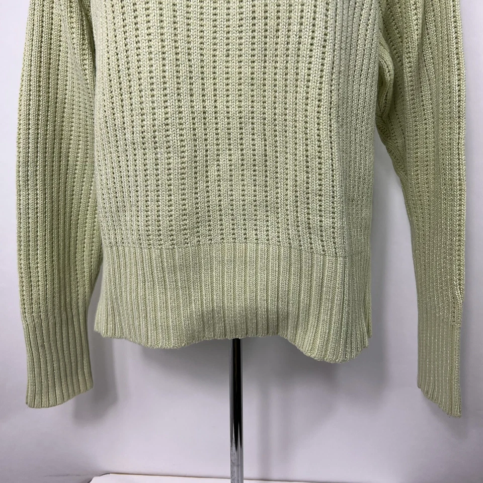 Suéter vintage Nine & Company by Nine West para mujer manga media larga cuello alto Foto 3 de 4