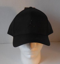 Nike Jordan Rise Cap/Hat Adult Unisex Golf Black/Black/Gunmetal Adjustable L/XL