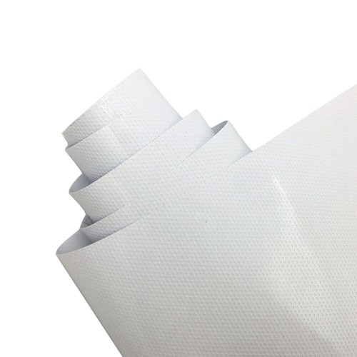 White Tint Vinyl Car Window Perforated Film Mesh Sticker Light Accessories DIY - Imagen 12 de 12