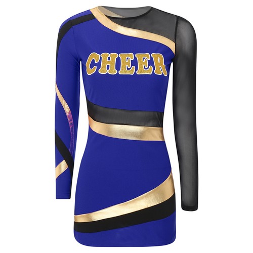 Damen Adult Cheer Kostüme Cheerleading Uniform Kleider Halloween Karneval Party - Bild 40 von 76