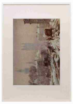 Marshall Herbert 1841 1913 The Scenery of London 1905 Snow in Whitehall A3 A4 F