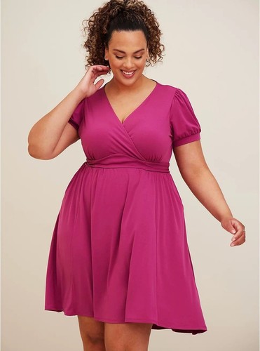 torrid wrap dress