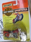 1993 Matchbox Harley Davidson Sportster Motorcycle on Card