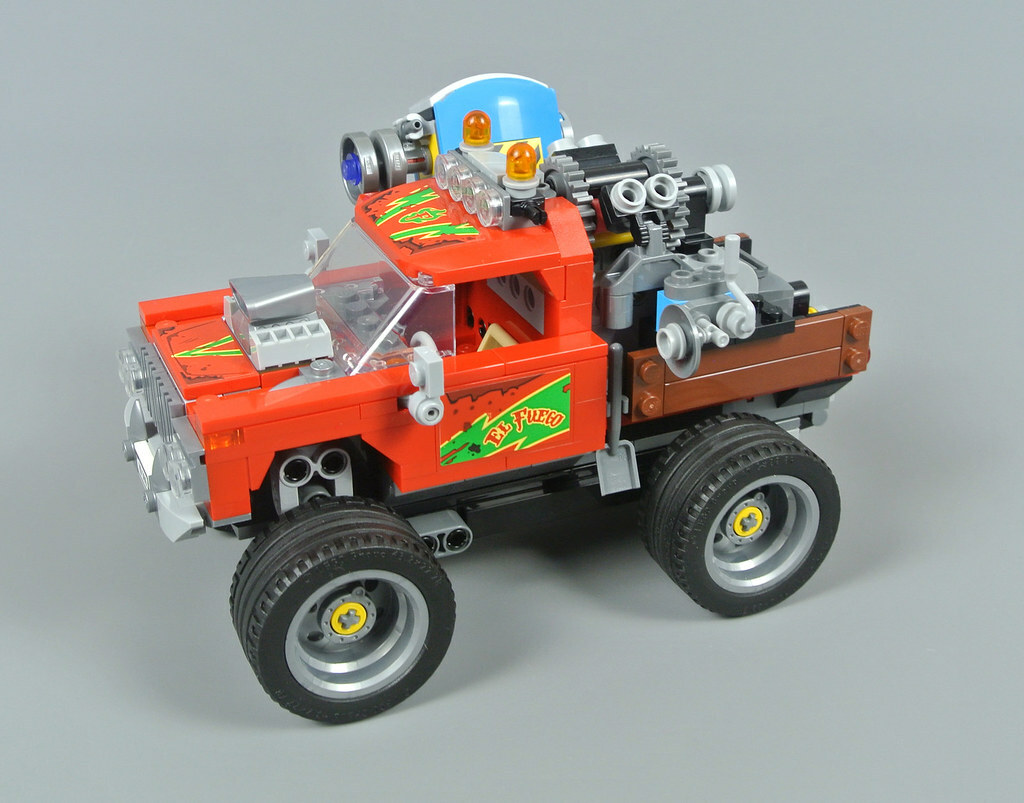 LEGO HIDDEN SIDE `` STUNT TRUCK ´´ Ref 70421 - MINIFIGURAS NO INCLUIDAS
