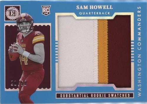 2022 Panini Encased Sam Howell #SS-5