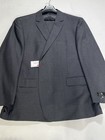 Mens Renoir Gray 3 Piece Suit Size 48R 40W NEW