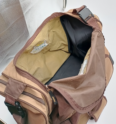 Justin Boots PRCA Rodeo Duffle Shoulder Bag Wrangler NFR Las Vegas 2010 - Picture 7 of 11
