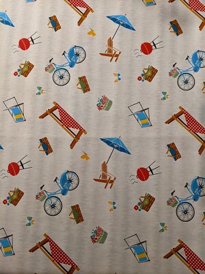Let's Go Glamping 1 Yard By Ann Rowan Licensed to WP.