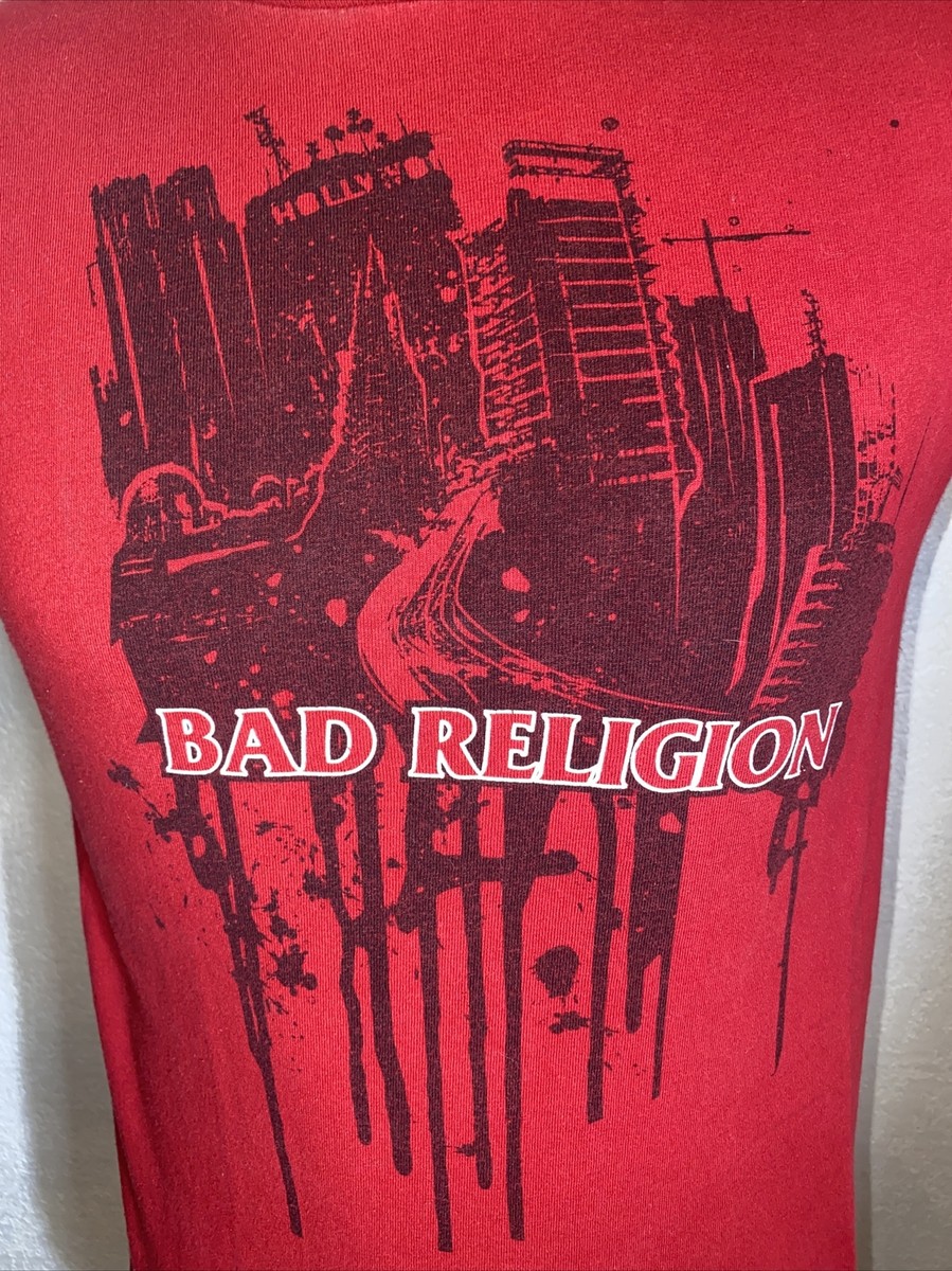 Bad Religion Warped Tour 07 New Maps Of Hell Harley Davidson T