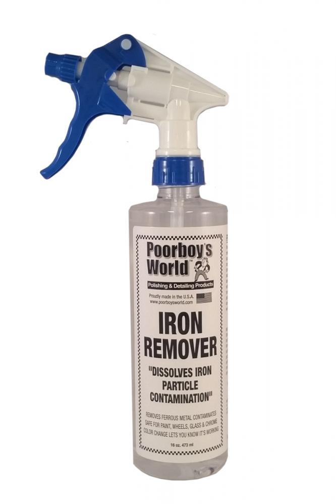 Poorboys Iron Fallout Remover Turns Red/Purple For Bodywork Wheels Glass Chrome