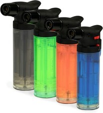 12 x Feuerzeug Turboflamme Jet Flamme Flamme Jet Flame Jetflamme Flambierer