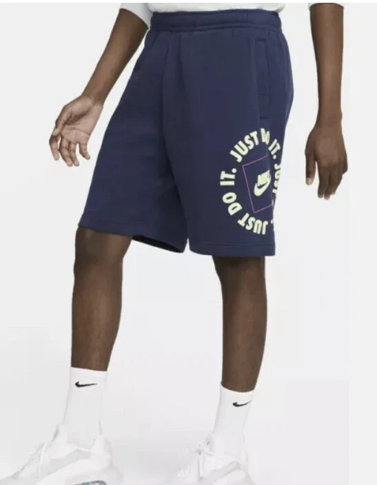 Nike Sportswear Mens Just Do It JDI Shorts Blue DA0182 410 XL T eBay