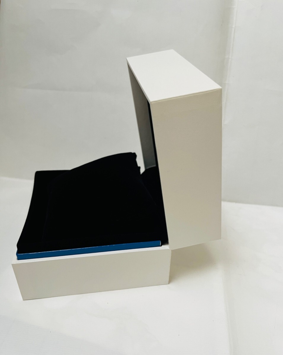 SEIKO Authentic Hard Empty Watch Box White/Black Presentation