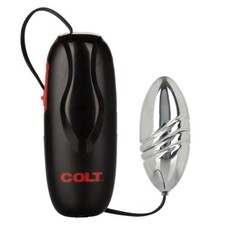 Colt Turbo Extreme Power Bullet Silver - Beginner Egg Vibrator Vibe