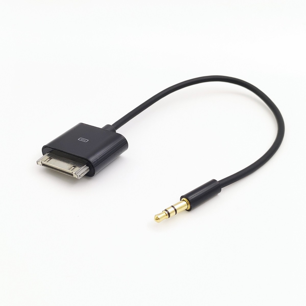 20cm For iPod Dock Connector to 3.5mm Stereo Input Adapter