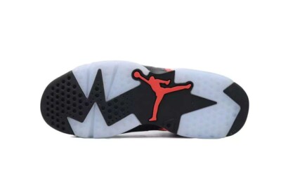 靴 Nike Air Jordan 6 Black Infrared Level SS/New - Nike Air Jordan 6 Retro Black Infrared Men's 384664