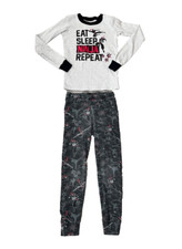 The Children's Place Boys Kids Ninja Snug Fit Cotton Pajamas Size 7