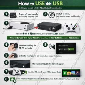 XBOX ONE X UPDATE USB FLASH DRIVE LATEST OFFICIAL MICROSOFT FIRMWARE