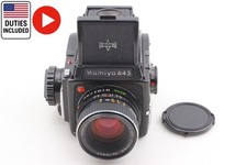 New Seals MINT Mamiya M645 Waist Level WLF Sekor C 80mm f2.8 Lens From JAPAN