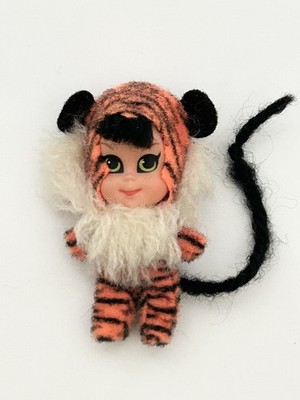 Vintage Liddle Kiddles TINY TIGER Animiddle Kiddle Doll Mattel