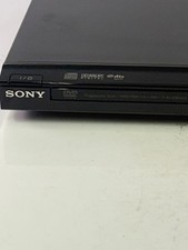 Sony DVP-SR200P CD DVD Player Progressive Scan Component Out Black Used