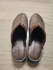 Born Handcrafted Footware Leather Clogs Brown 10/42 M/W