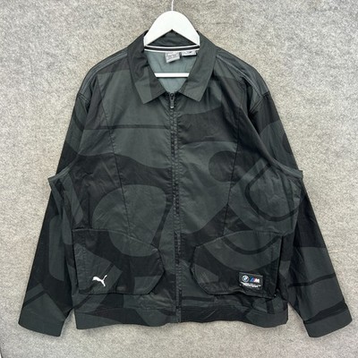 BMW Jacke Herren XL schwarz Puma Statement Predecessor Racing Team Windbreaker