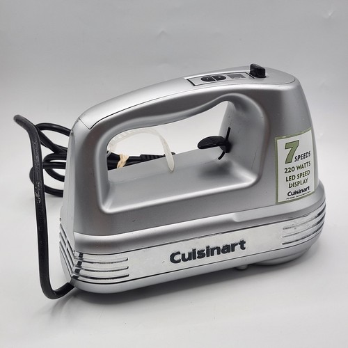 Cuisinart Mixer Power Advantage 7 Geschwindigkeiten 220 Watt silber HM-70 OHNE RÜGEL getestet