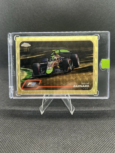 2024 Topps Chrome F1 F2 Superfractor Taylor Barnard 1/1