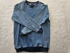 Jack Jones men Denim Sweatshirt Blue Large lot 312 