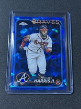 2024 Topps Chrome Sapphire - Michael Harris Jr. Atlanta Braves D2