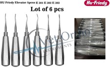 HU Friedy Elevator Combo No 301 302 303 Apexo E301 E302 E303 lot of 6 PCs