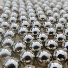 Kohlenstoffstahl Kugel Vollkugel Stahlkugel Massivkugel Metallkugel &Oslash; 1mm - 20mm