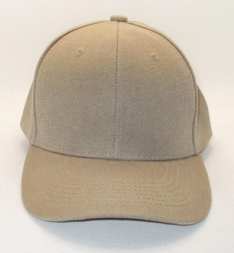 PLAIN TAN COLORED - Baseball Cap - Adjustable Hat… - image 1