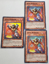 YuGiOh TCG 3 x Laval Warrior HA05-EN009 Super Rare 1st Edition NM