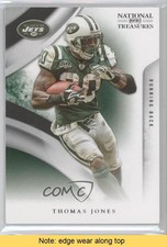 2009 Playoff National Treasures 34/99 Thomas Jones #69 READ 0f8