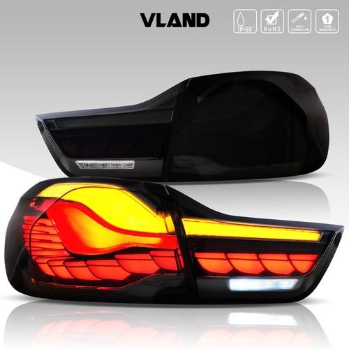 VLAND GTS OLED Tail Lights For 2014-2020 BMW F32 F33 F36 F82 F83 W/\Animation - Foto 10 di 18