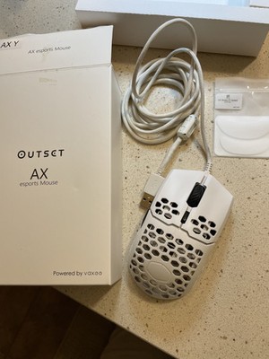 Cooler Master MM710 Wired eSports Mouse; White honeycomb; OUTSET AX Y