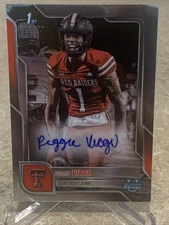 2025 Bowman Chrome U Reggie Virgil Auto #BCA-RV 1st Bowman RC Texas Tech
