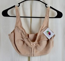 Fruit of The Loom Womens Cotton Soft Cup Bra Beige Size 36D
