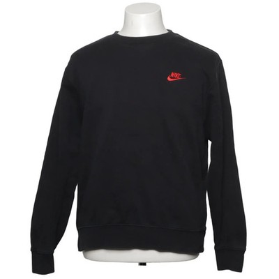Nike, Sweatshirt, Größe: M, Schwarz, Baumwolle/Polyester, Einfarbig, Herren #ITB