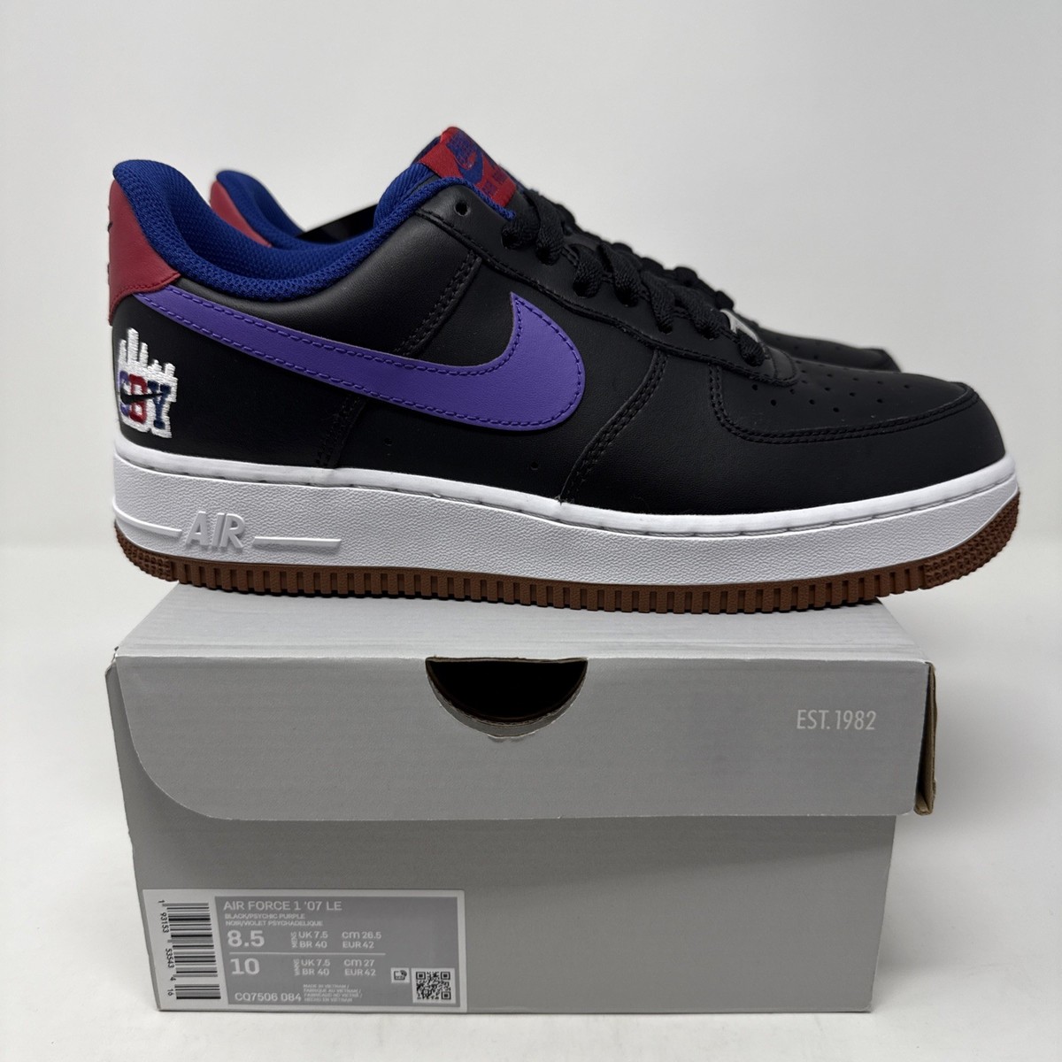 Nike Air Force 1 Low Shibuya Tokyo Black Size 8.5 CQ7506084 | eBay