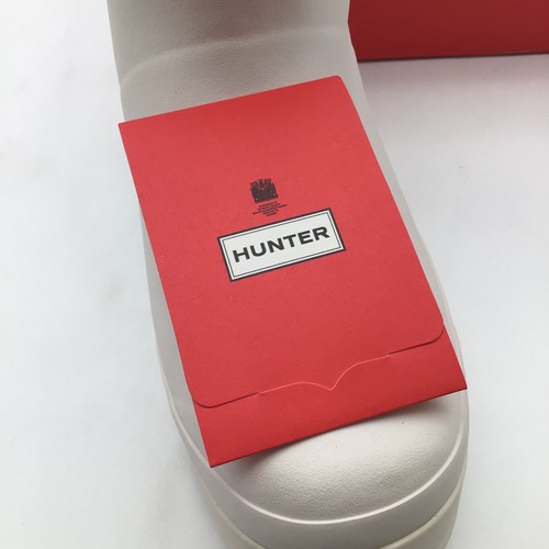 Hunter Play Short Insulated Rain Boots White Womens Size 10 Waterproof NEW - Picture 9 of 10