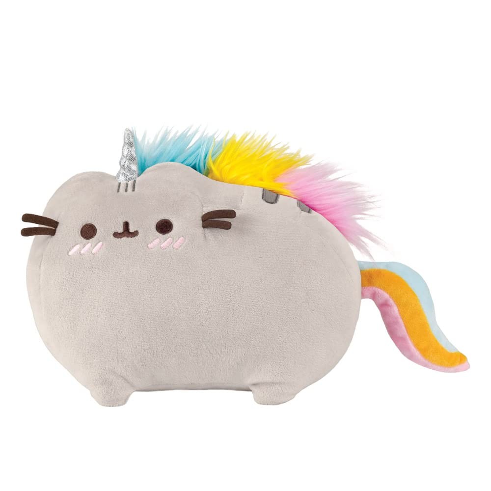 Aurora Pusheenicorn Blushing Grey Unicorn Soft Plush Toy - New & Sealed