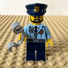 LEGO City, Police: Police Officer HANDCUFFS, cty0633, 60130, PRISON ISLAND, 2016