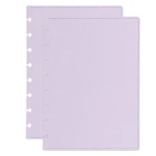 1 Set Discbound Notebook Cover, A5 Cover, Light Purple