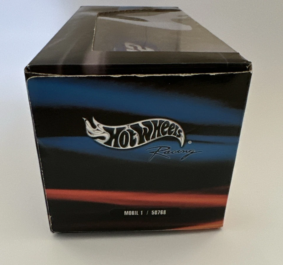 Coche diecast NASCAR 2001 Hot Wheels #12 Jeremy Mayfield Mobil 1 Ford escala 1:24 Foto 4 de 4