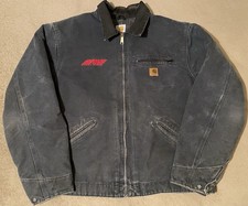 Vintage Carhartt Detroit Jacket Size XL Tall Gray